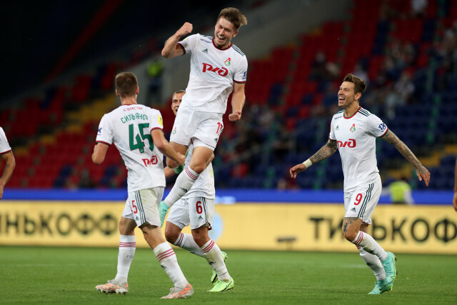 «Локомотив» одержал волевую победу над ЦСКА со счётом 2:1