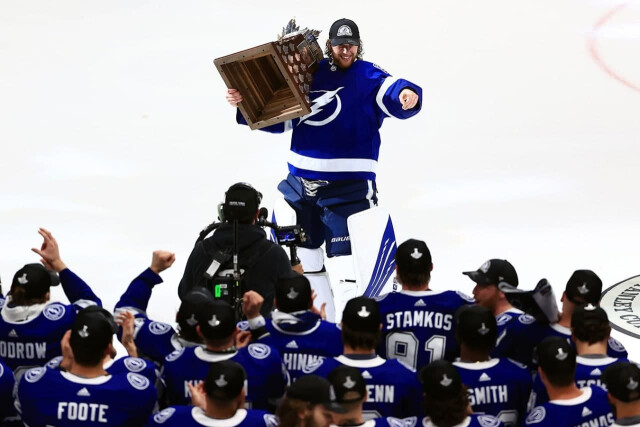 Андрей Василевский признан MVP плей-офф НХЛ