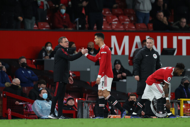 Роналду оценил работу Рангника в должности главного тренера «Манчестер Юнайтед»
