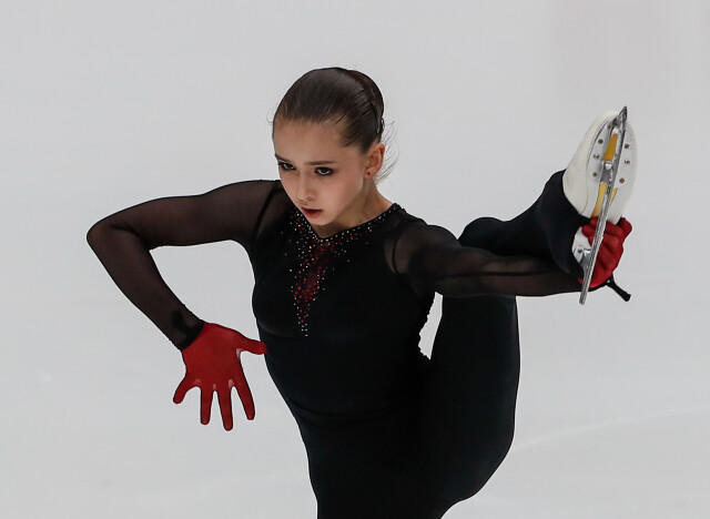 Валиева с мировым рекордом стала победительницей короткой программы на ЧЕ