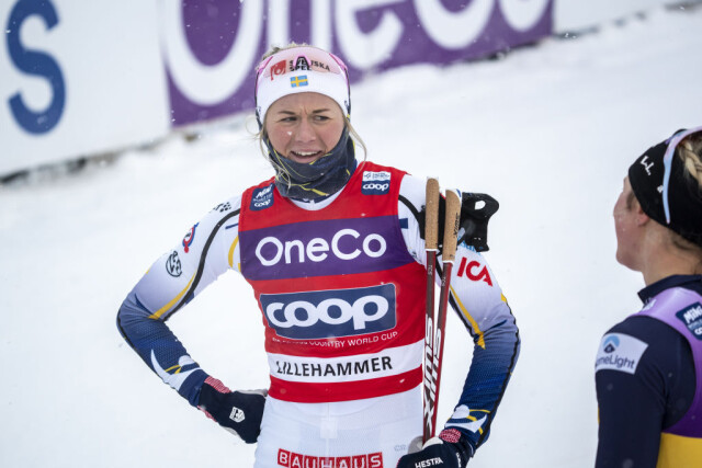 Зимние ОИ-2022, лыжи, спринт свободным стилем, женщины: шведки вне конкуренции