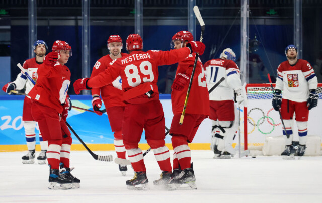 Сборная России по хоккею сыграет с победителем пары Дания — Латвия в 1/4 финала ОИ-2022