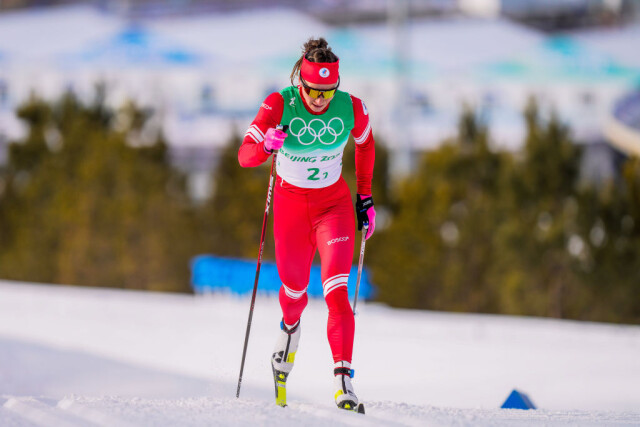 Лыжи спринт женщины