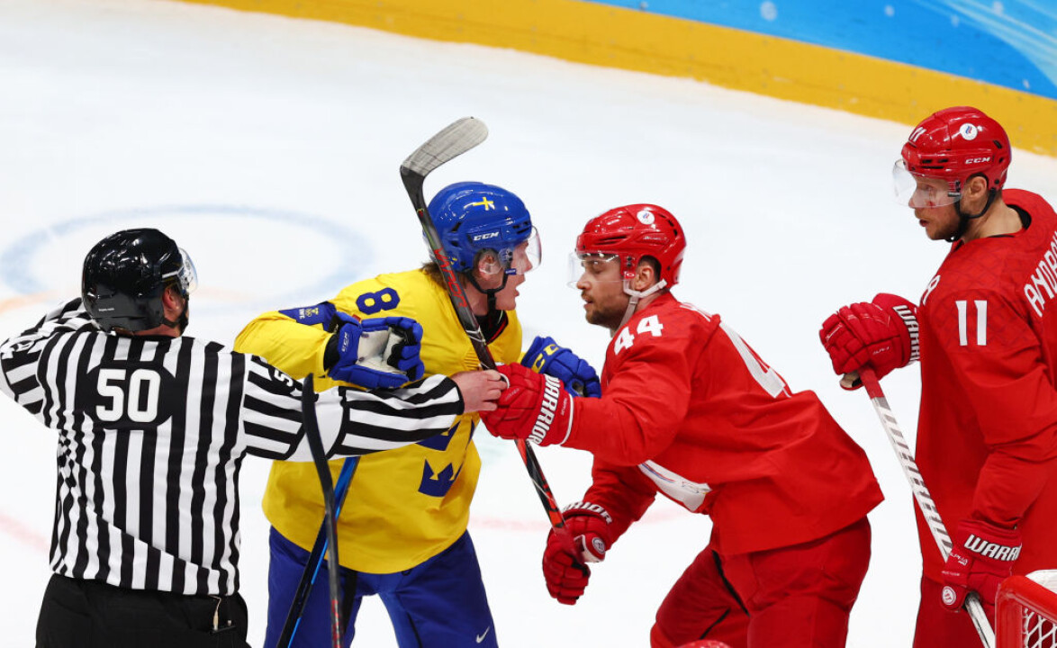 Игры полуфинала хоккей. Хоккей Россия Швеция ОИ 2022. Россия шведы хоккей 2022. Шведы Россия хоккей.