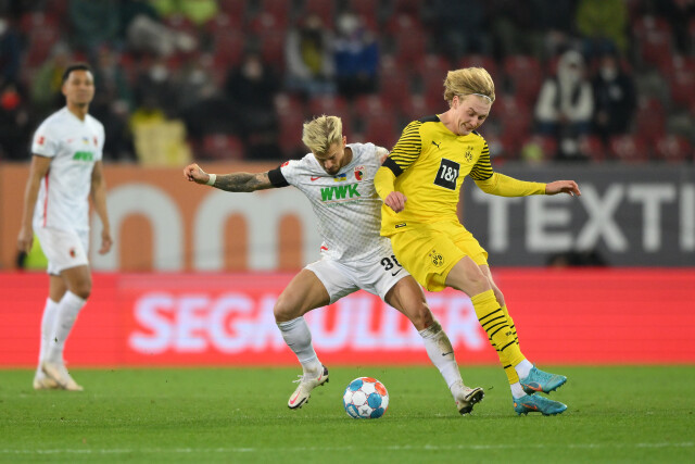 Дортмундская «Боруссия» упустила победу в матче с «Аугсбургом»