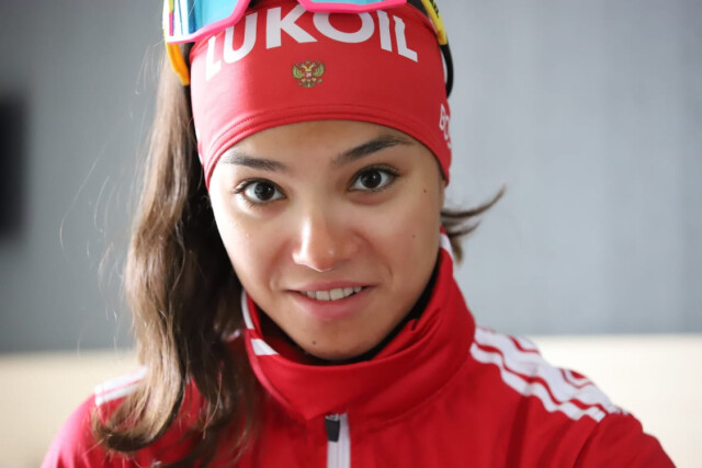 Вероника Степанова предложила норвежскому биатлонисту подобрать личного медведя