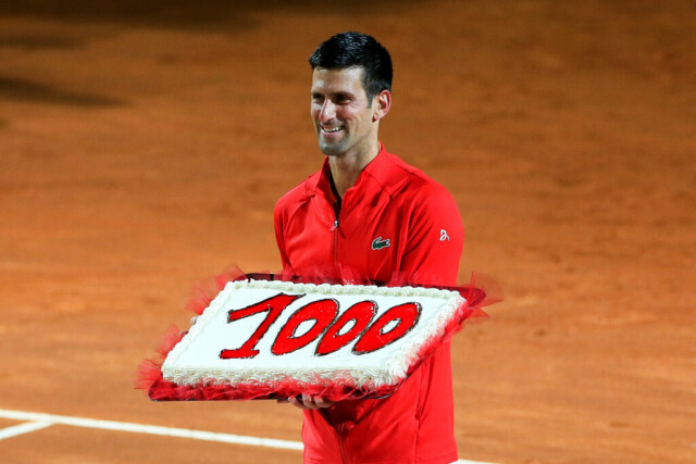 Новак Джокович стал пятым в истории теннисистом, выигравшим 1000 матчей