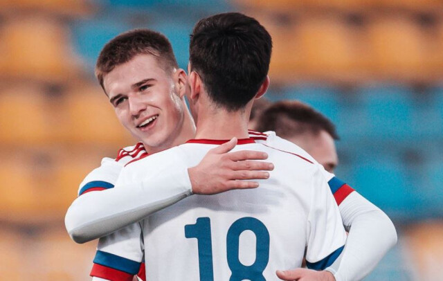 Молодёжная сборная России разгромила команду Беларуси в товарищеском матче