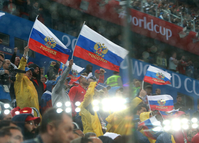 На матче в Киргизии будут флаг и гимн России