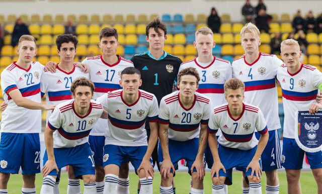 Стал известен стартовый состав молодёжной сборной России на матч с Казахстаном
