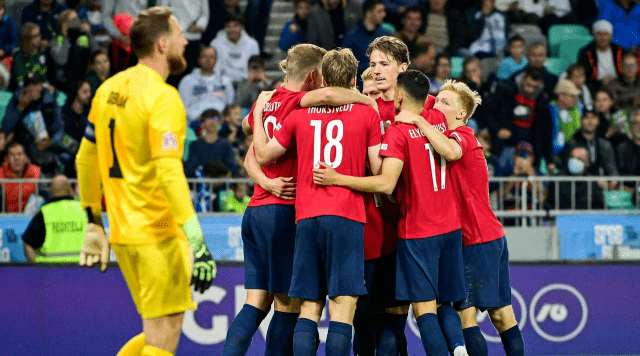 Словения обыграла Норвегию, несмотря на гол Холанда
