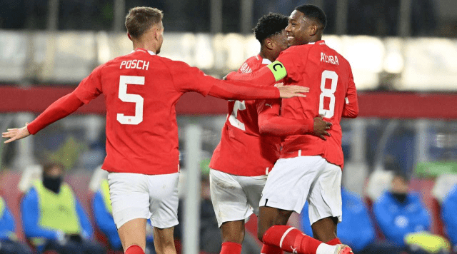 Австрия уверенно обыграла Италию в товарищеском матче