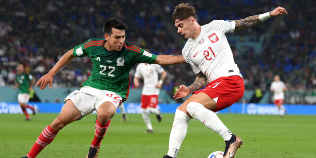 Мексика и Польша сыграли вничью на ЧМ-2022