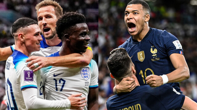 Англия и Франция 10 декабря определят последнего полуфиналиста ЧМ-2022