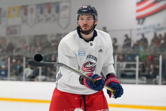 Кирилл Марченко прокомментировал свою дебютную шайбу в НХЛ