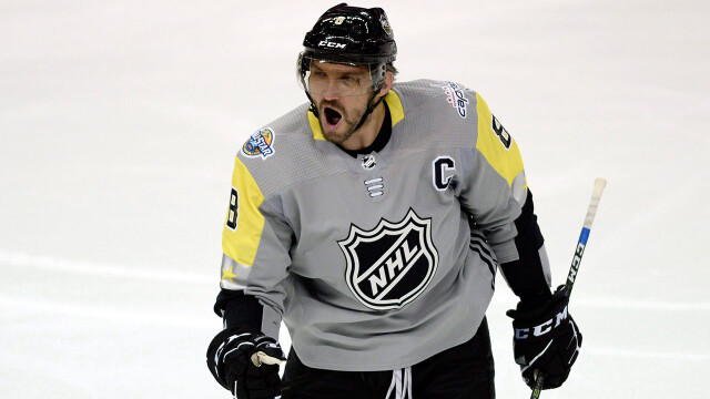 Овечкин и ещё пять россиян сыграют на Матче звёзд НХЛ