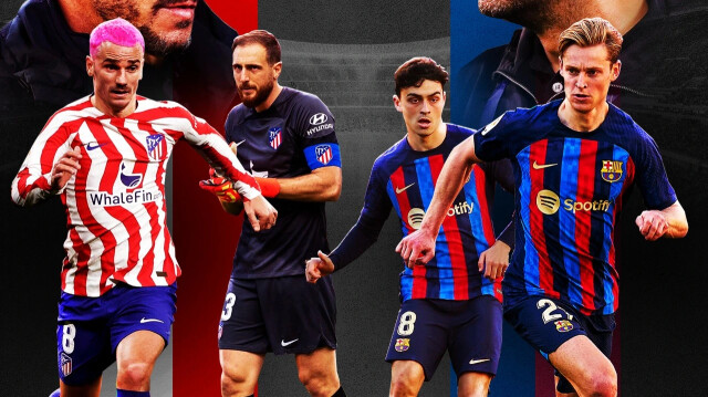«Атлетико» и «Барселона» 8 января встретятся в центральном матче тура Ла Лиги