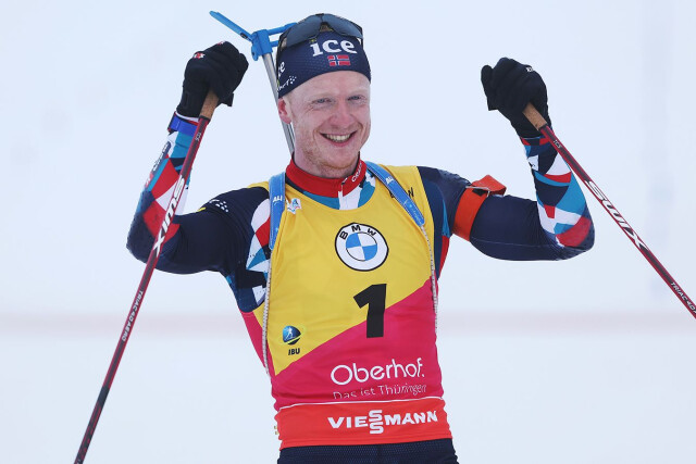 Йоханнес Бё выиграл спринтерскую гонку на этапе Кубка мира в Нове-Место