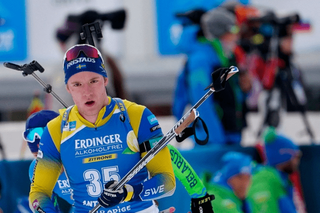 Шведский биатлонист Самуэльссон завершил сезон, заболев коронавирусом