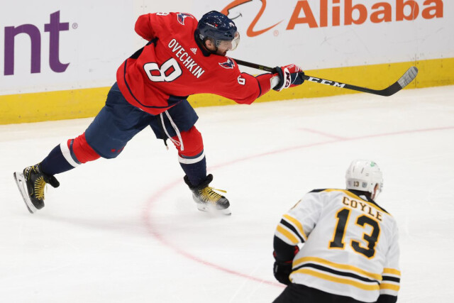 «Бостон» — «Вашингтон»: букмекеры оценили шанс Овечкина отличиться в матче с лидером НХЛ