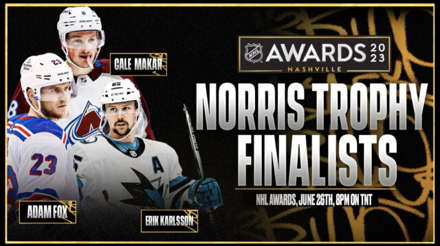 НХЛ назвала номинантов на приз лучшему защитнику сезона
