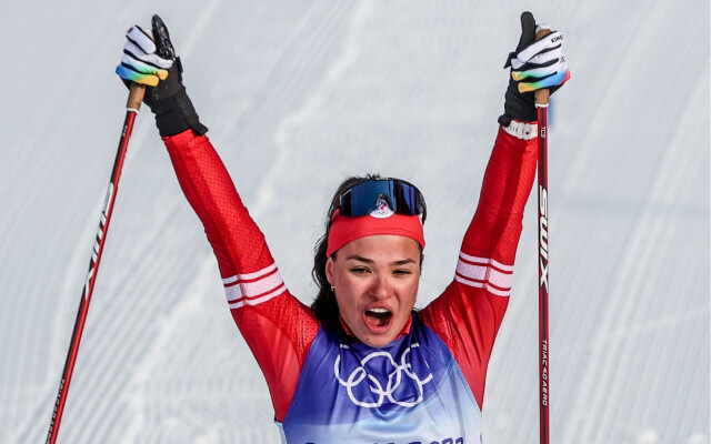 Российская лыжница Степанова обнажённым фото поздравила «Зенит» с чемпионством