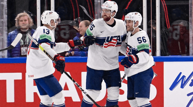 Сборная США уверенно обыграла Чехию в четвертьфинале ЧМ-2023 по хоккею