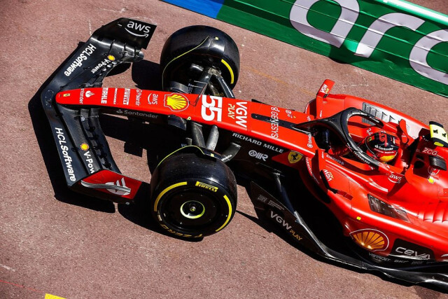 Cайнс стал лучшим в первой практике Гран-при Монако