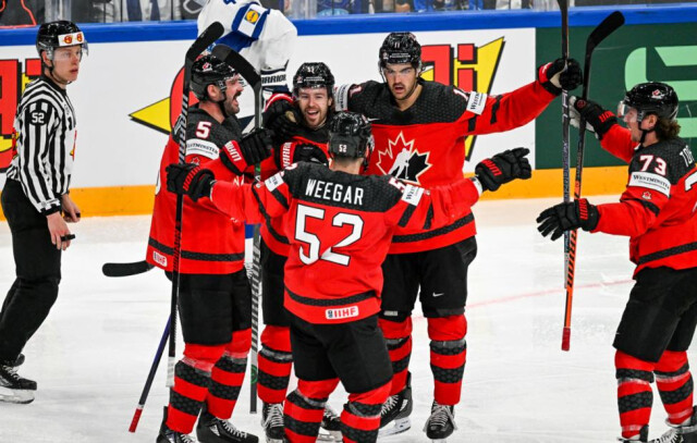 Канада добилась волевой победы над Латвией и вышла в финал ЧМ-2023