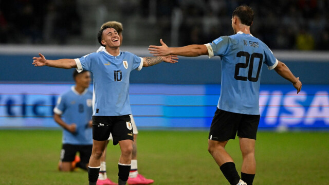 Сборная Уругвая обыграла Израиль и вышла в финал чемпионата мира по футболу U20