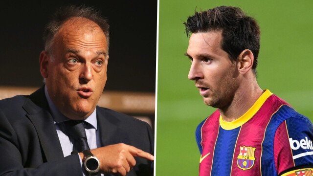 Президент Ла Лиги прокомментировал срыв трансфера Месси в «Барселону»