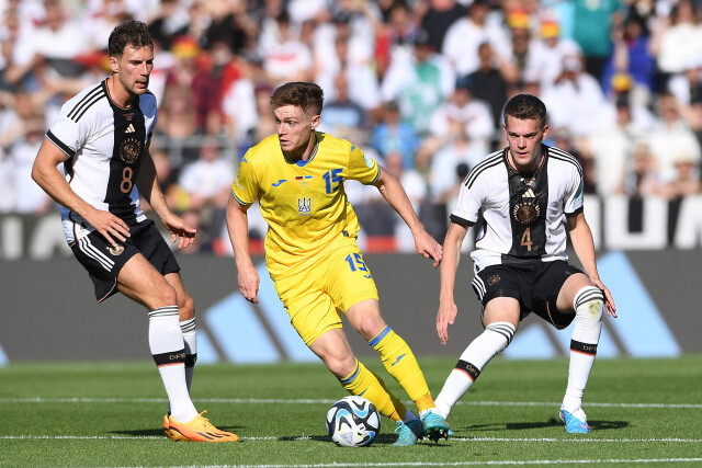Сборная Украины не сумела победить Германию в девятом матче подряд