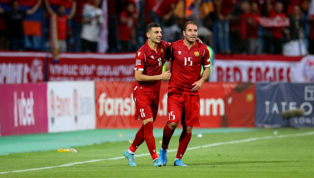 Сборная Армении 16 июня встретится с Уэльсом в отборочном матче на Евро-2024