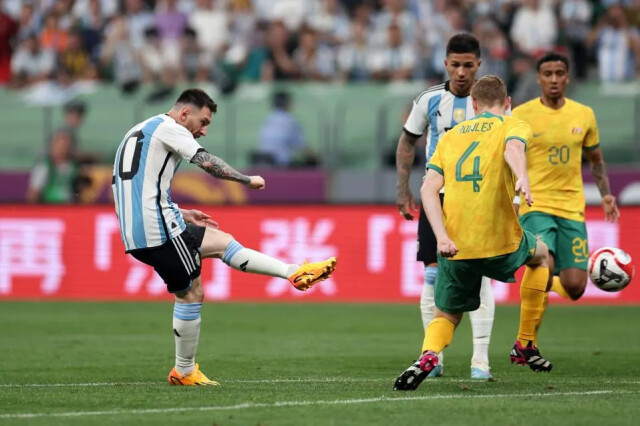 Гол Лионеля Месси помог сборной Аргентины переиграть Австралию