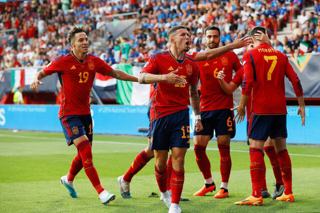 Испания во второй раз в истории вышла в финал Лиги наций