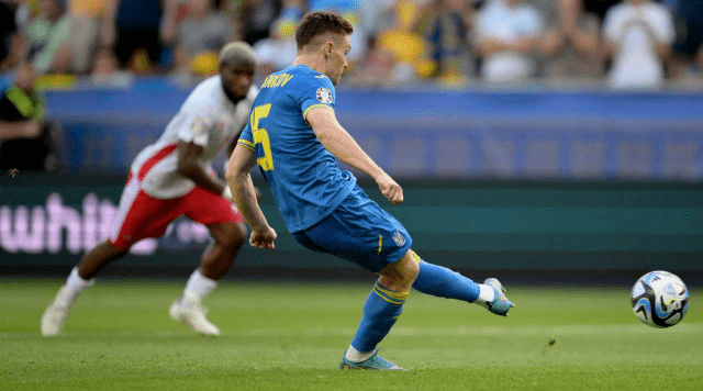 Сборная Украины с минимальным счётом обыграла Мальту в квалификации Евро-2024