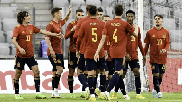 Молодёжная сборная Украины не удержала победу над Испанией на чемпионате Европы
