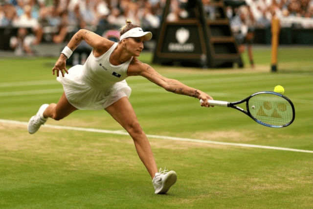 Вондроушова стала первой несеянной теннисисткой, выигравшей Уимблдон
