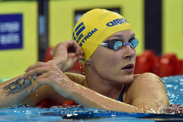 Шведская пловчиха Шёстрём установила мировой рекорд на дистанции 50 м вольным стилем